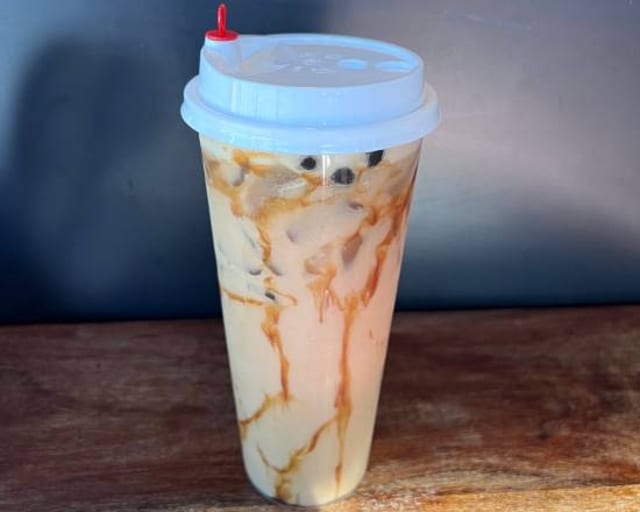Brown Sugar Boba Milk Tea.