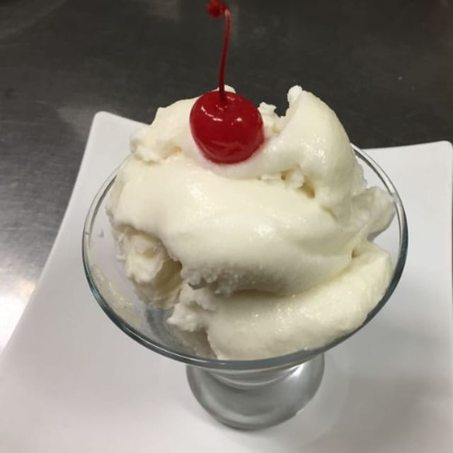 Vanilla Ice Cream.