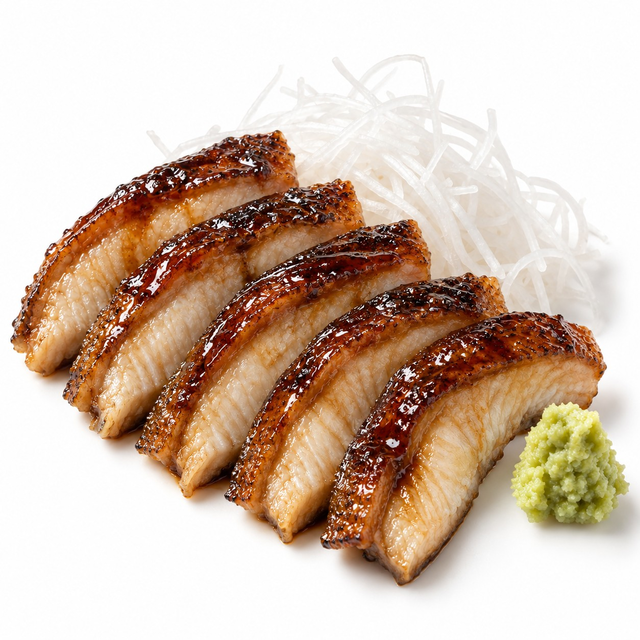 Freshwater Eel Sashimi.