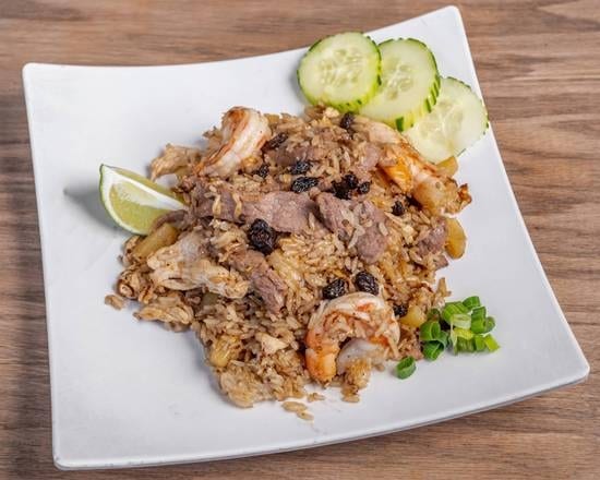 Hawaiian Fried Rice Combination.