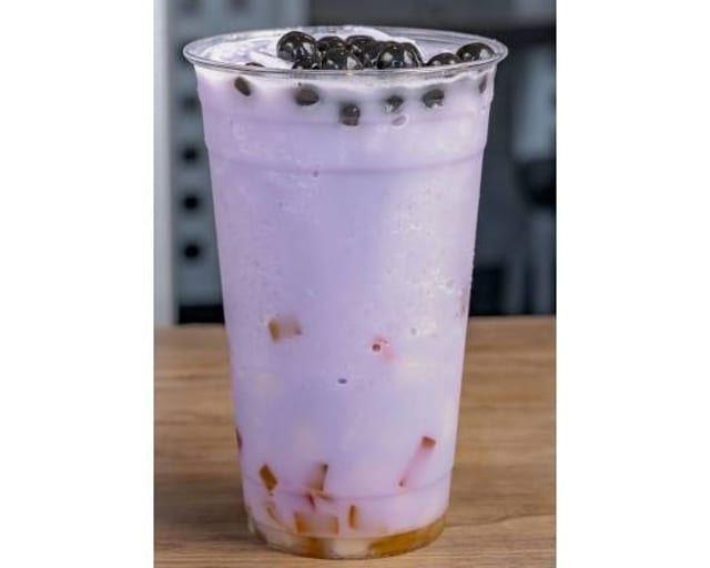 Taro Bubble Drink.