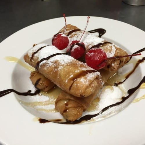 Honey Fried Banana.