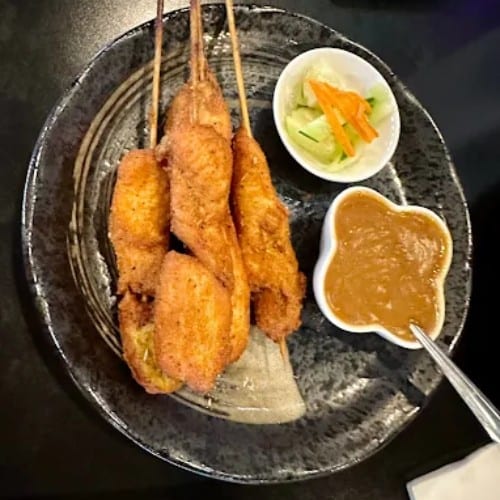 Coconut Chicken/ Satay.