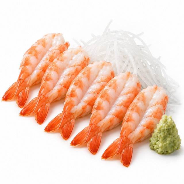 Shrimp Sashimi.